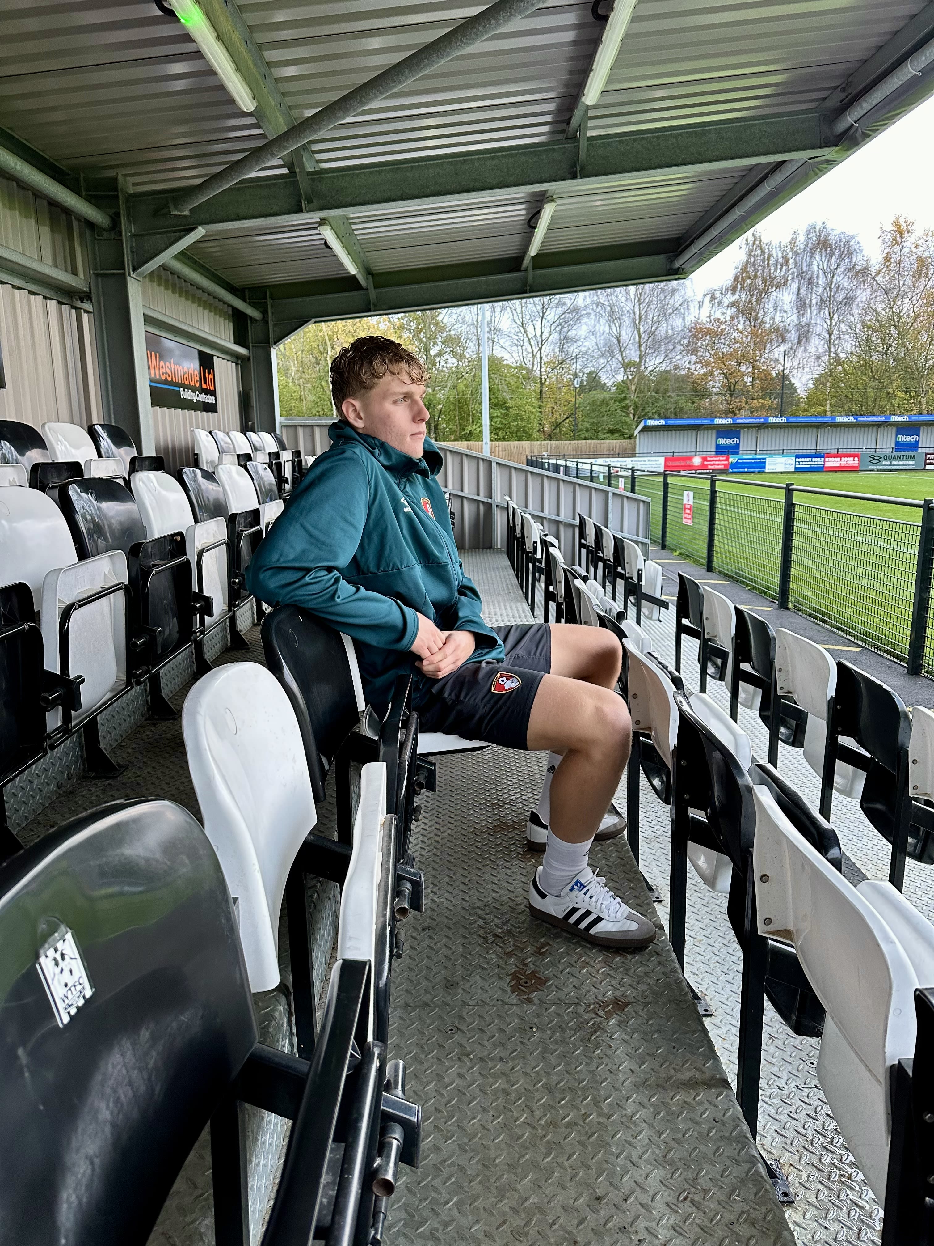 AFC Bournemouth youth striker, Jonny Stuttle (Photo by Kyran Rickman)