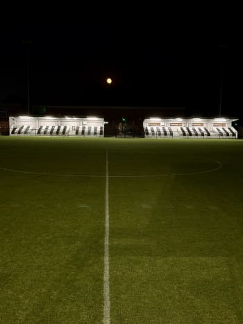 Wimborne Town's Wyatt Homes Stadium (Photo by Kyran Rickman)