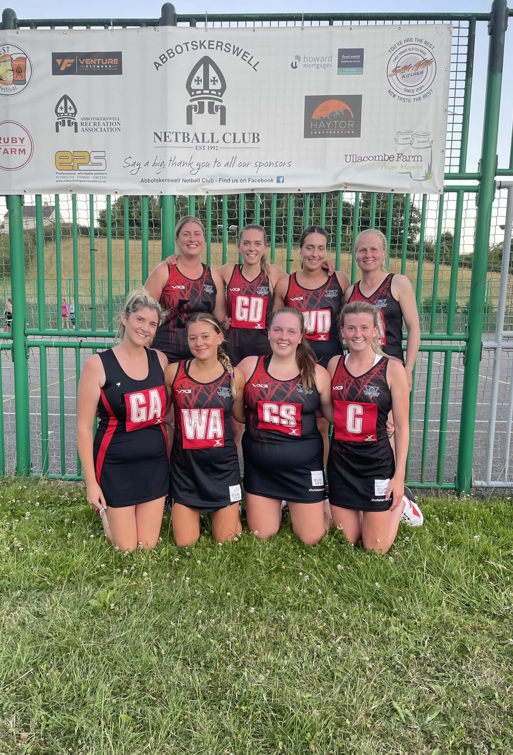 Netball team, by Libby Evans