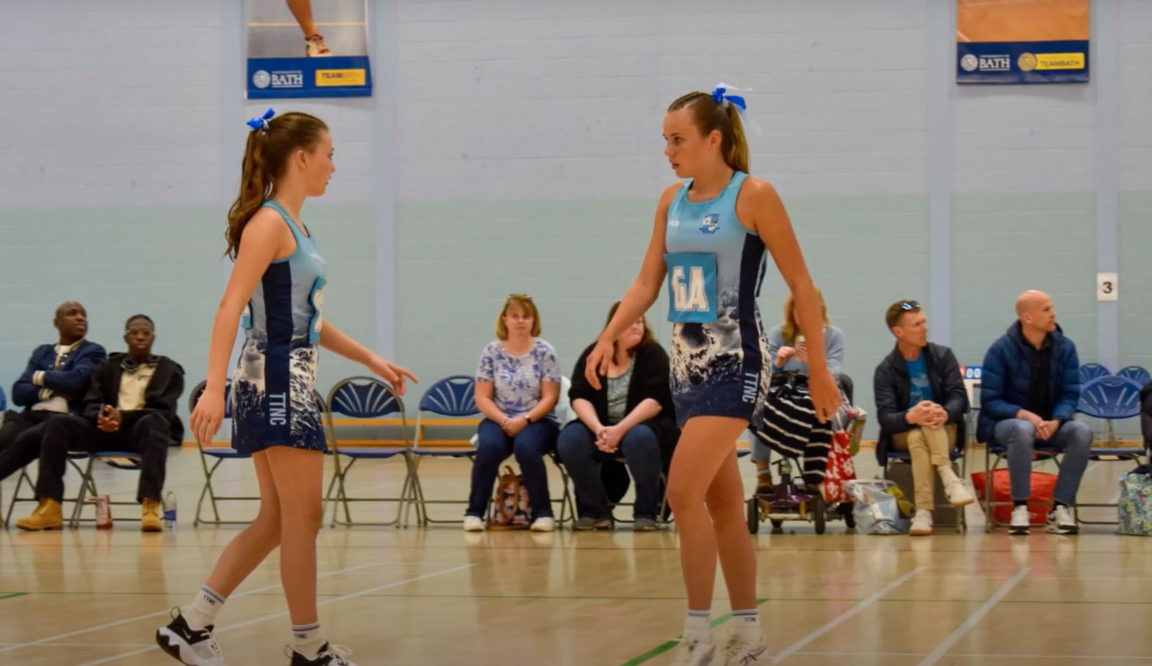 Netball team, by Libby Evans