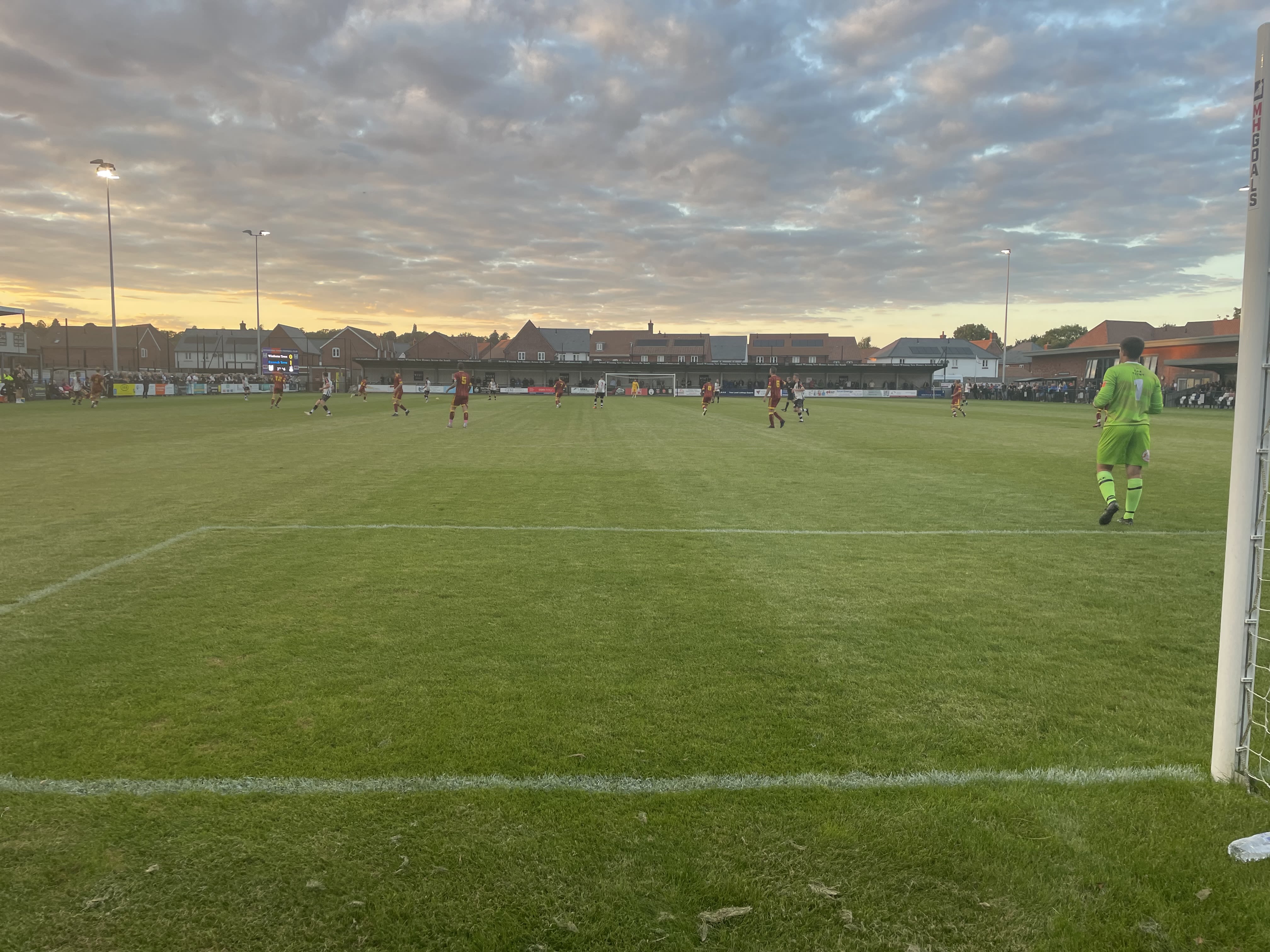 Sunset over the Wyatt Homes Stadium | Photo by Jimmy Bowie